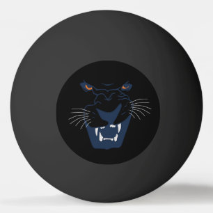 BEAST MET FANGS EN GEEL OGEN PINGPONGBALLEN