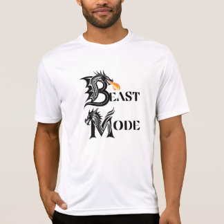 BEAST MODE Heren Fire Breathing Dragon Sport-tek T-shirt