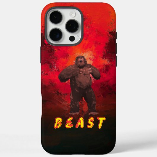 BEAST Mode – Power Roar Phone Case (Achterkant)