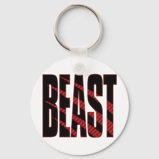 BEAST. Tough.Hardcore.Musea.Wild.Animal Sleutelhanger