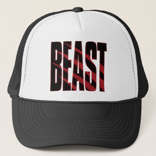 BEAST. Tough.Hardcore.Musea.Wild.Animal Trucker Pet (Voorkant)