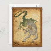 Beast uit het oosten briefkaart (Voorkant / Achterkant)