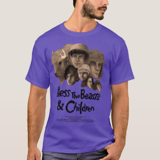 Beasten en kinderen laten vallen t-shirt