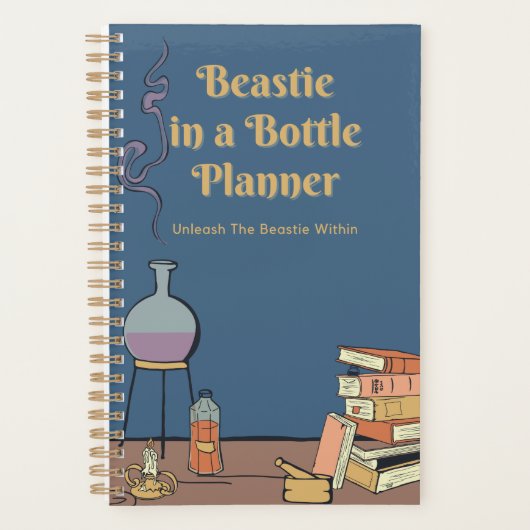 Beastie dans une bouteille Petit planificateur (Devant)