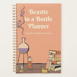 Beastie in een kleine planner