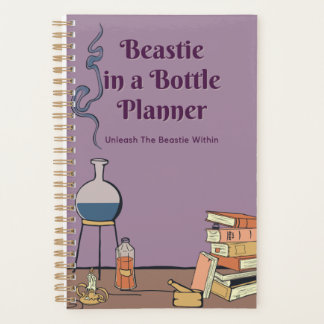 Beastie in een kleine planner