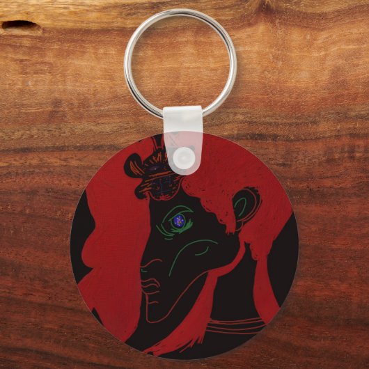 Beastmaster Queen Keychain (Achterkant)