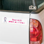 Beat ALS Bumpersticker (Op Truck)