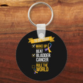 Beat Blaaskanker heerst over de wereld Sleutelhanger (Voorkant)