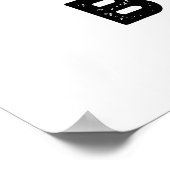 Beat Boxer Funny Beatboxer Box Pun Poster (Hoek)