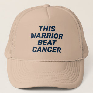 Beat Cancer Trucker Hat Trucker Pet