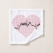 Beat du coeur VII (Gant de toilette)