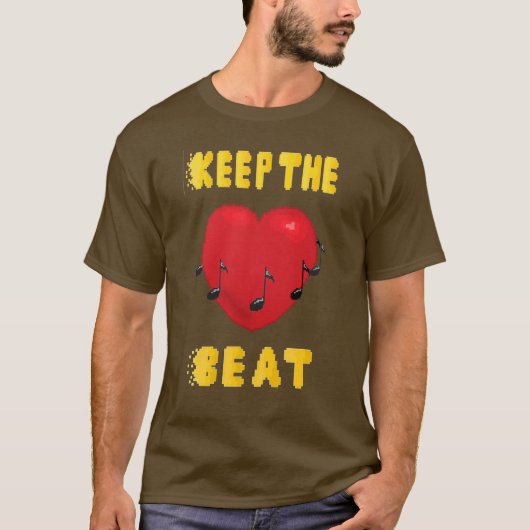 Beat houden t-shirt (Voorkant)