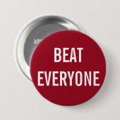 BEAT IEDEREEN Button (Voorkant /achterkant)