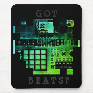 Beat Machine-producent heeft vleermuizen mousepad Muismat