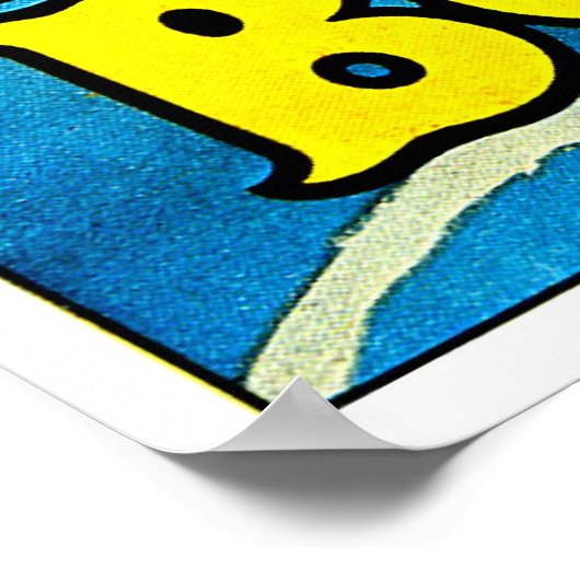 Beat the Huns - Afdrukken Poster (Hoek)