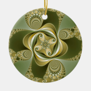 Beat This - Fractal Keramisch Ornament