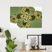 Beat This - Fractal Poster (Thuiskantoor)