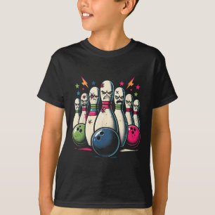 Beat Up Bowling Pins Shirt Funny Bowling League 1