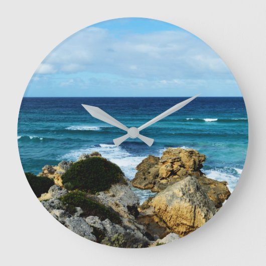 Beat van de oceaan, wandklok grote klok (Voorkant)