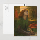 Beata Beatrix - Dante Gabriel Rossetti Briefkaart (Voorkant / Achterkant)