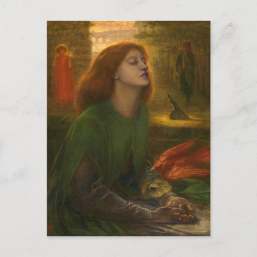 Beata Beatrix - Dante Gabriel Rossetti Briefkaart (Voorkant)