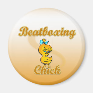 Beatboxing Chick Magneet