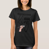 Beatboxing King Women Tape Recorder T-shirt (Voorkant)