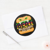 Beatburger bijt terug Monster Logo Sticker (Envelop)