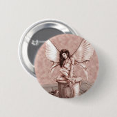 beatDayPinkFairy Ronde Button 5,7 Cm (Voorkant /achterkant)