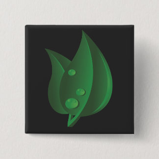 Beatfarm-Button Vierkante Button 5,1 Cm