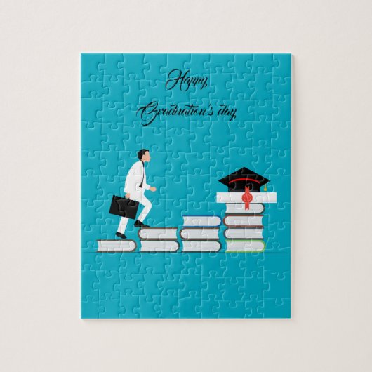 Beatiful Happy Afstuderen dag Legpuzzel (Verticaal)