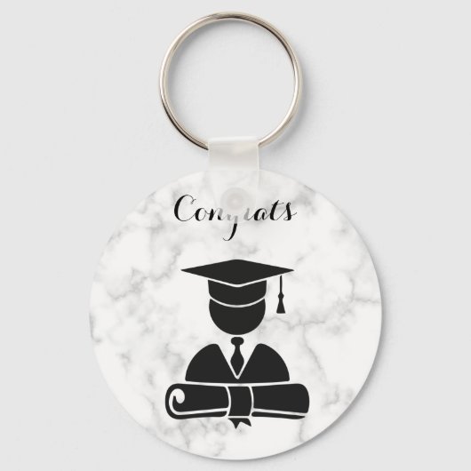 Beatiful Happy Afstuderen day Sleutelhanger (Voorkant)
