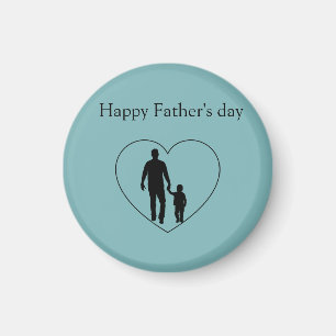 Beatiful Happy Vaderdag Magneet