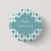Beatiful Happy Vaderdag Ronde Button 3,2 Cm (Voorkant)