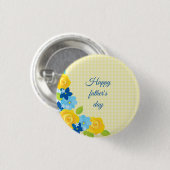 Beatiful Happy Vaderdag Ronde Button 3,2 Cm (Voorkant /achterkant)