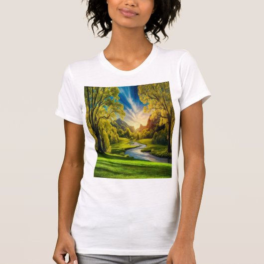 Beatiful nature amezing t-shirt (Voorkant)