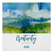 Beatiful poster to awaken your creativity  (Devant)