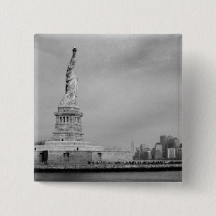 Beatig NYC Vierkante Button 5,1 Cm