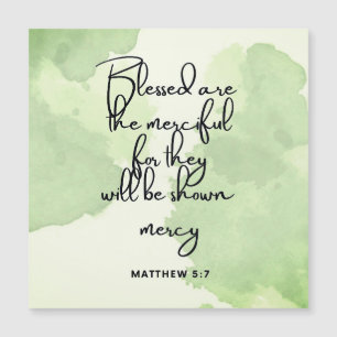 Béatitudes 10 Jours Écriture Verset 5:7 Magnet