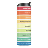 Béatitudes Bouteille d'eau Palette (Tourné sur la gauche)