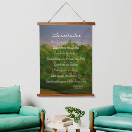 Beatitudes Hangend Wandkleed (Woonkamer)