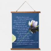 Beatitudes Hangend Wandkleed (Voorkant)