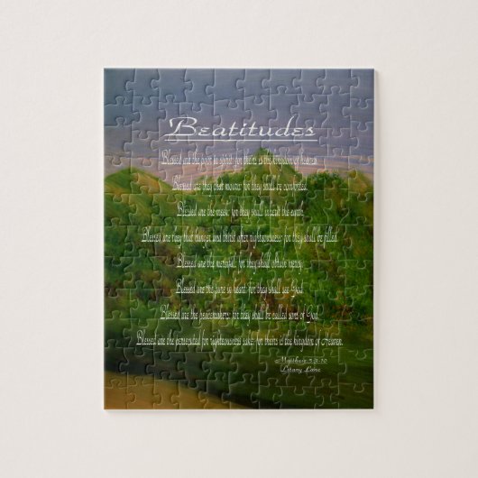 Beatitudes Legpuzzel (Verticaal)