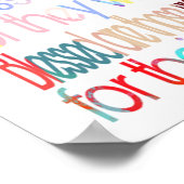 Beatitudes poster (Hoek)