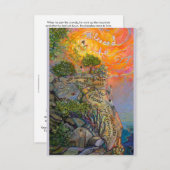 Beatitudes Prayer Kaart, Sermon op de berg (Voorkant / Achterkant)