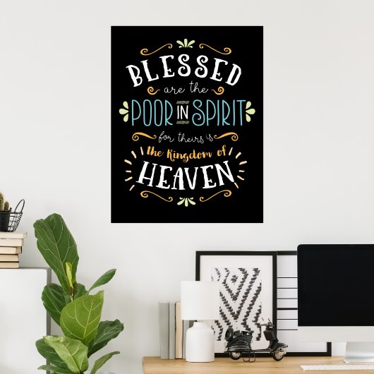Beatitudes - Slecht in geest Poster (Thuiskantoor)