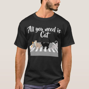Beatle mooie katten t-shirt