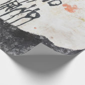 Beatles ashram cadeaupapier (Hoek)