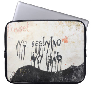 Beatles ashram laptop sleeve